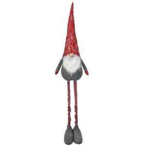 Άγιος Νάνος Γίγας με Χρυσοκόκκινο Σκούφο 140cm Xmasfest 1133322