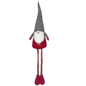 Άγιος Νάνος Γίγας με Γκρι Σκούφο 180cm Xmasfest 1133323