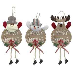 Στολίδι Ξύλινο Merry Christmas 30x14cm Xmasfest 1133406