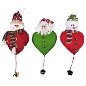 Στολίδι Κρεμαστό Άγιος-Χιονάνθρωπος 33cm Xmasfest 1133423