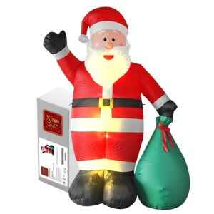 Άγιος 2,4m με φως Φουσκώνει-Ηλεκτρικός Ip44 Xmasfest 1133528