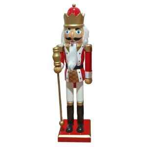 Στρατιώτης Ξύλινος Καρυοθραύστης Χριστουγέννων 38cm Xmasfest 1133599