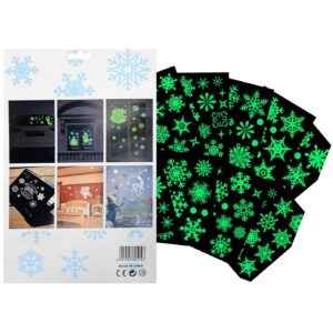 Αυτοκόλλητα Xmas Φωσφόριζε 32x20cm Xmasfest 1133605