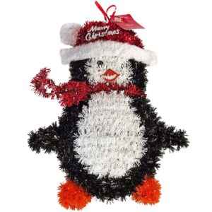 Πιγκουίνος Tinsel Κρεμαστό Χώρου 30x24cm Xmasfest 1133612