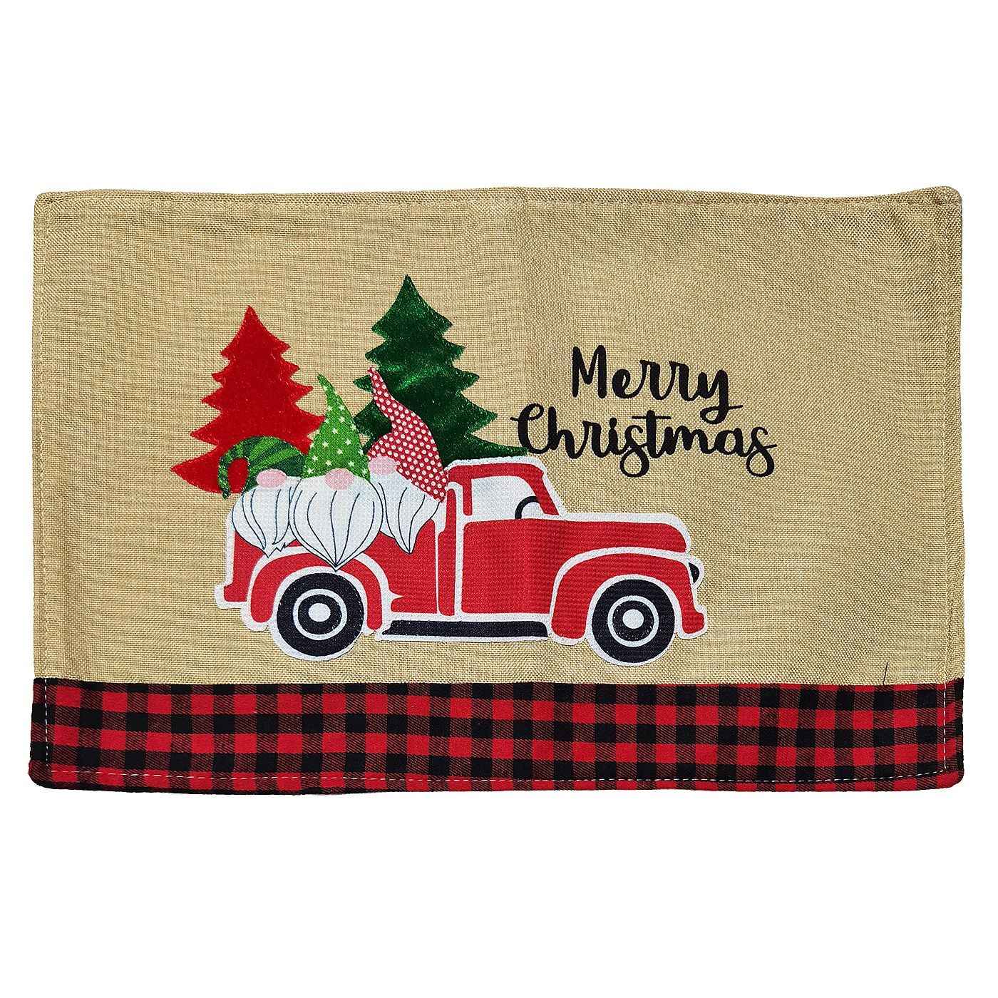 Σουπλά Υφασμάτινο Νανάκια Xmas 45x32cm Xmasfest 1133646