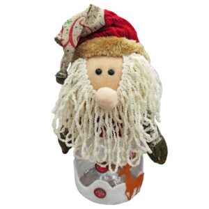 Άγιος Φιγούρα με Βάζο Γλυκών 25x9cm Xmasfest 1133732