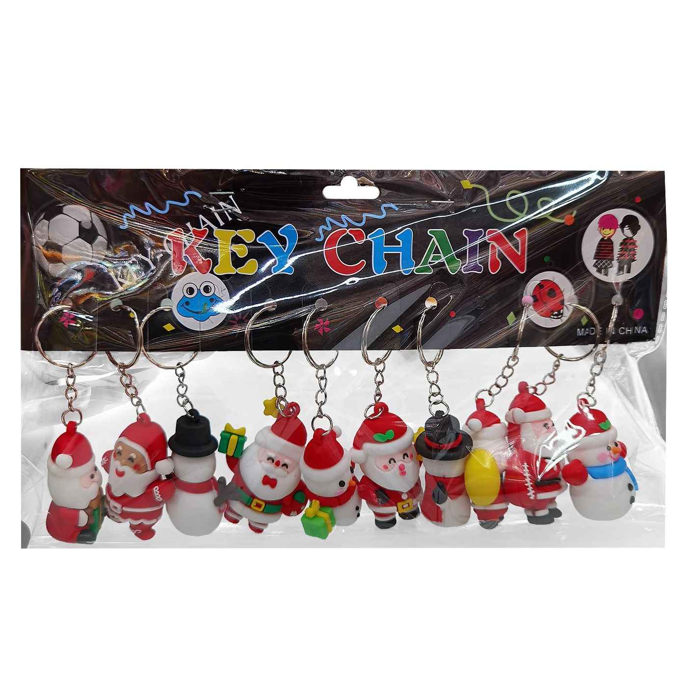 Μπρελόκ Άγιος, Χιονάνθρωπος ~5,5cm Xmasfest 1133736