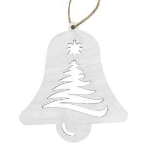 Στολίδι Ξύλινο Καμπάνα 7cm Xmasfest 1133742