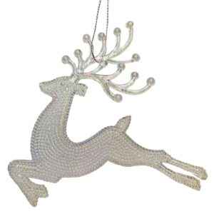 Στολίδι Ακρυλικό Τάρανδος 14x13cm Xmasfest 1133777