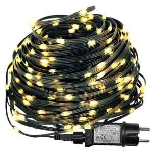 810 Λαμπάκια LED Λευκό Θερμό σε Σειρά με Προγράμματα IP44 43,5m Xmasfest 1133851