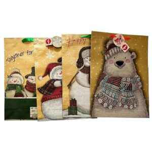 Τσάντα Δώρου Χάρτινη Χριστουγέννων 46x33x13cm Xmasfest 1133924