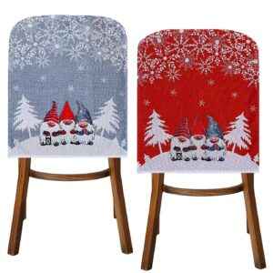 Κάλυμμα Πλάτης Καρέκλας Λινάτσα Gnome 58x47cm Xmasfest 1133956