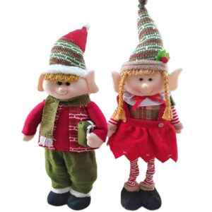 Ξωτικό Αληθοφανής Φιγούρα Πάνινη 75x22cm Xmasfest 1134051