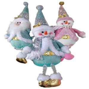 Φιγούρα Χριστουγεννιάτικη σε παλ Αποχρώσεις 50x20cm Xmasfest 1134052