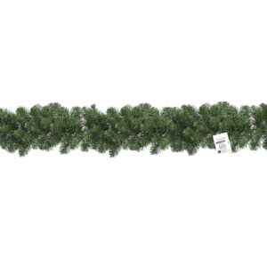 Γιρλάντα Πράσινη Σκληρή Απλή ø:20cm Y:2,7m Xmasfest 113768