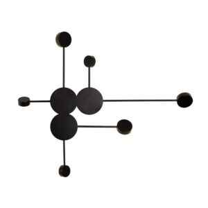 Lampada da parete LED - 6311 - 943208 - Nero