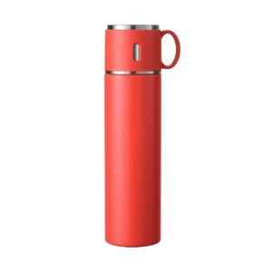 Borraccia termica portatile con tazza - 500ml - 954156 - Rosso