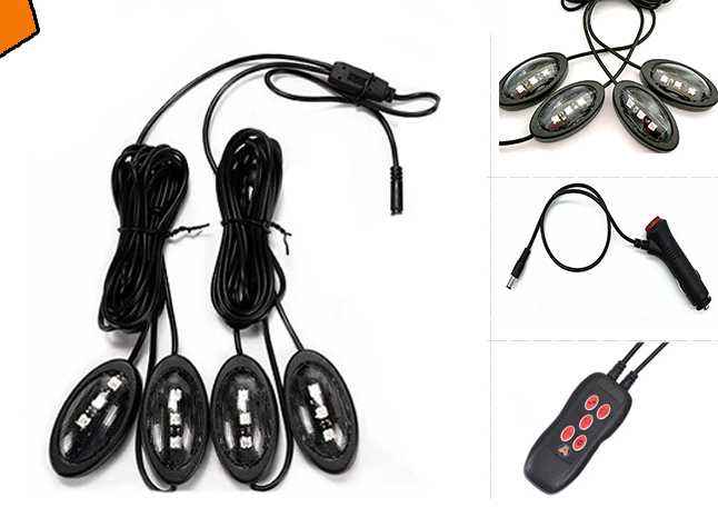 Set di illuminazione cabina auto LED - 1109404A - 110301