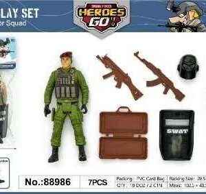 Figure di soldati con accessori - 88986 - 102571