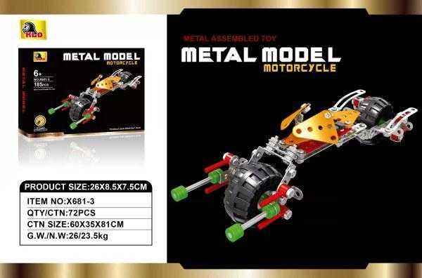Bicicletta assemblabile fai-da-te - X681-3 - 221970