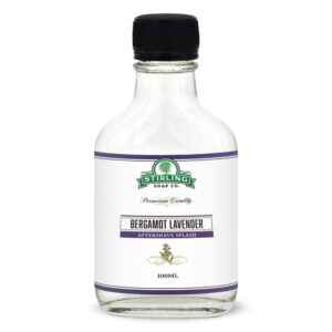 Stirling Soap Company aftershave bergamot lavender 100ml