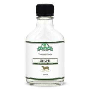 Stirling Soap Company aftershave scots pine sheep 100ml