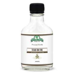 Stirling Soap Company aftershave texas on fire 100ml