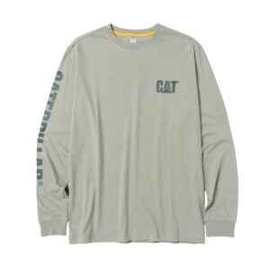CAT Μακρυμάνικο μπλουζάκι trademark tee πράσινο M 1510034