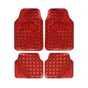 Πατάκια αυτοκινήτου - Celebrity Car - 016 - 4pcs - 122292 - Red
