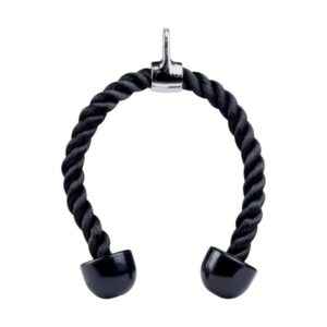 Σχοινί τροχαλίας διπλής λαβής για εκγύμναση τρικεφάλων - 70cm - 80234 - 150516