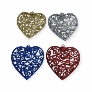 Σετ Χριστουγεννιάτικα στολίδια - 8cm - 4pcs - 230690