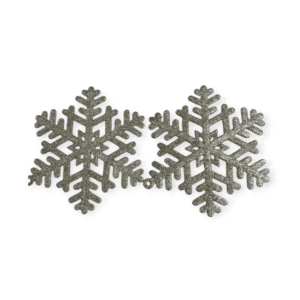 Σετ Χριστουγεννιάτικα στολίδια - 12cm - 2pcs - 23075