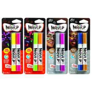 Βαφές Προσώπου 2τεμ Carioca Maskup Neon-Metallic  Carioca 52014