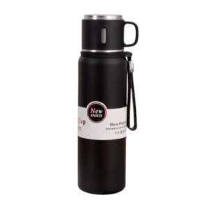 Φορητό παγούρι-θερμός - 600ml - 312598 - Black