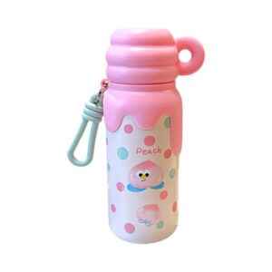 Παιδικό παγούρι-θερμός με κούπα - 420ml - 340908 - Pink