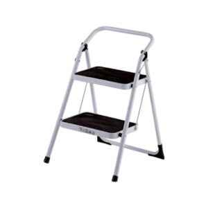 Πτυσσόμενη σκάλα-σκαμπό σιδερένια - 106-2 - 617426