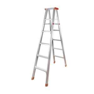 Πτυσσόμενη σκάλα-σκαμπό αλουμινίου - 241-5 - 711223