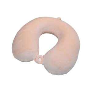 Μαξιλάρι αυχένα ταξιδίου - Memory Foam - 71890 - Pink