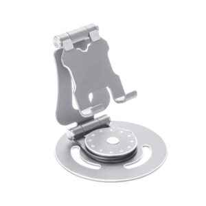 Βάση στήριξης smartphone/tablet μεταλλική περιστρεφόμενη - G62 - 813492 - Silver