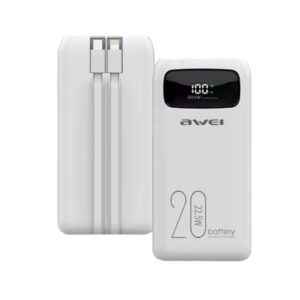 Powerbank - P169K - 20.000mah - AWEI - 002981 - White