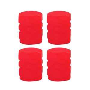 Καπάκι βαλβίδας ελαστικών αυτοκινήτου φωσφορίζον - R-Z17201-4U - 140532 - Red