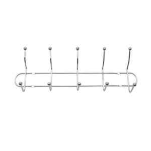 Μεταλλική επιτοίχια κρεμάστρα 5 θέσεων - 26400