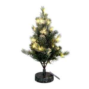 Χριστουγεννιάτικο επιτραπέζιο διακοσμητικό δεντράκι με φωτισμό - 28XS395 - 313182