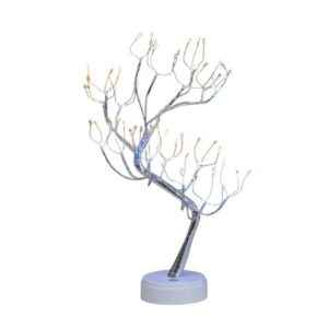 Χριστουγεννιάτικο επιτραπέζιο διακοσμητικό δεντράκι με φωτισμό - 153100 - RGB