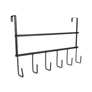 Μεταλλική κρεμάστρα πόρτας 6 θέσεων - 57909