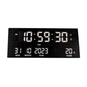 Ηλεκτρονικό ψηφιακό ρολόι LED - JH-3615 - 676173 - White