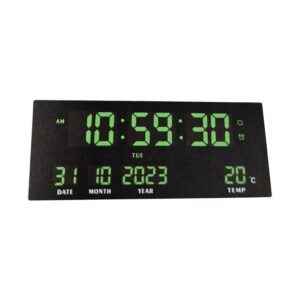 Ηλεκτρονικό ψηφιακό ρολόι LED - JH-3615 - 676173 - Green