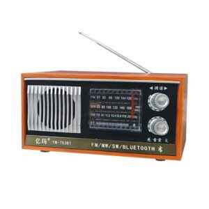 Επαναφορτιζόμενο ραδιόφωνο Retro με Bluetooth - YM-753BT - 718174