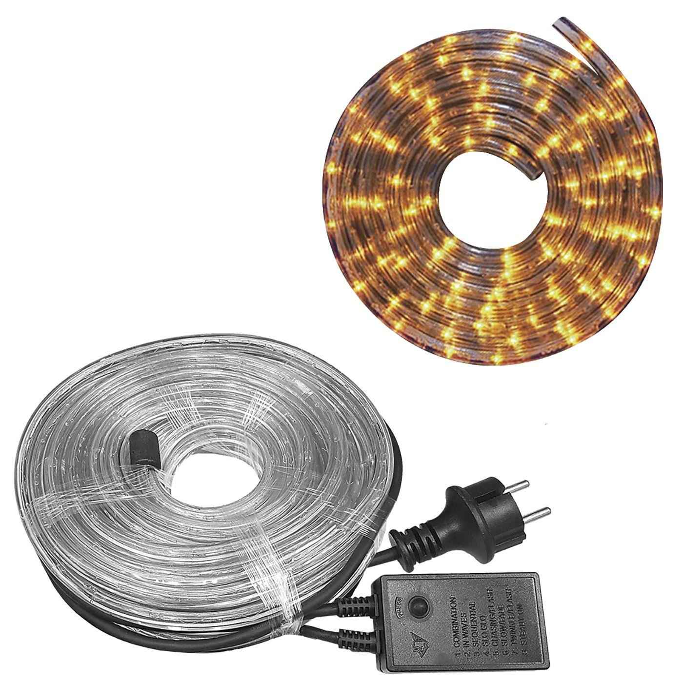 Φωτοσωλήνας Controller 10m Λευκός Xmasfest 113354