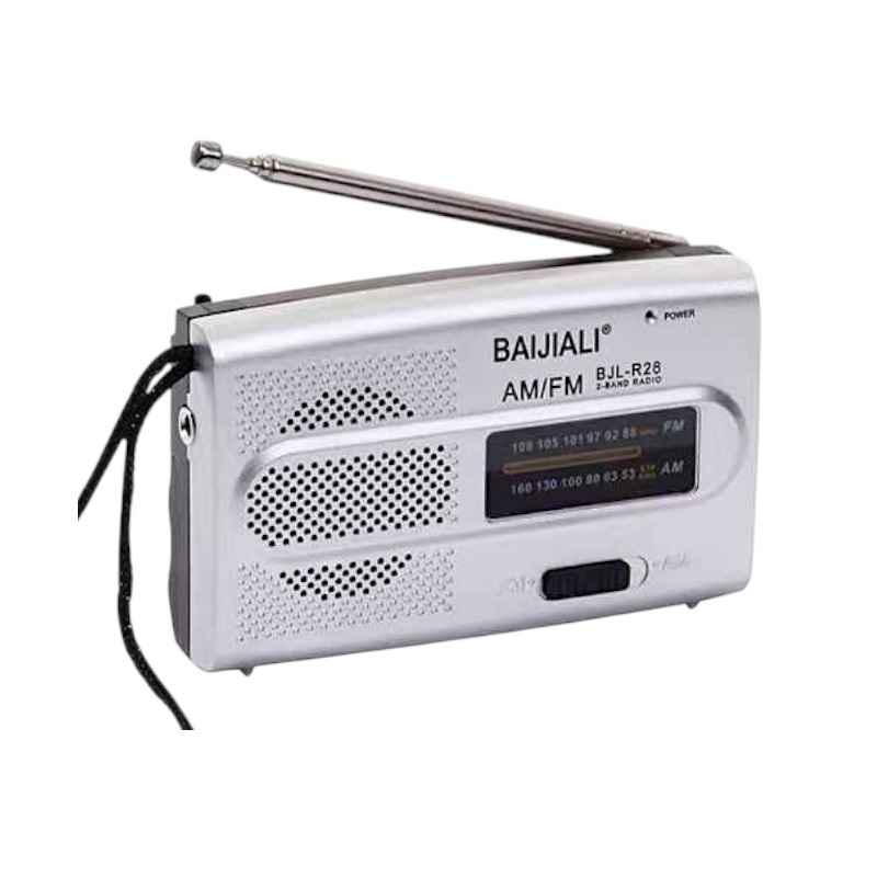 Φορητό ραδιόφωνο mini - PR-28 - 241366 - Silver